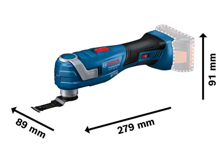 Bosch - Découpeur - ponceur GOP 18V-34 BOSCH - sans batterie - L-BOXX - 06018G2000 - Image 2