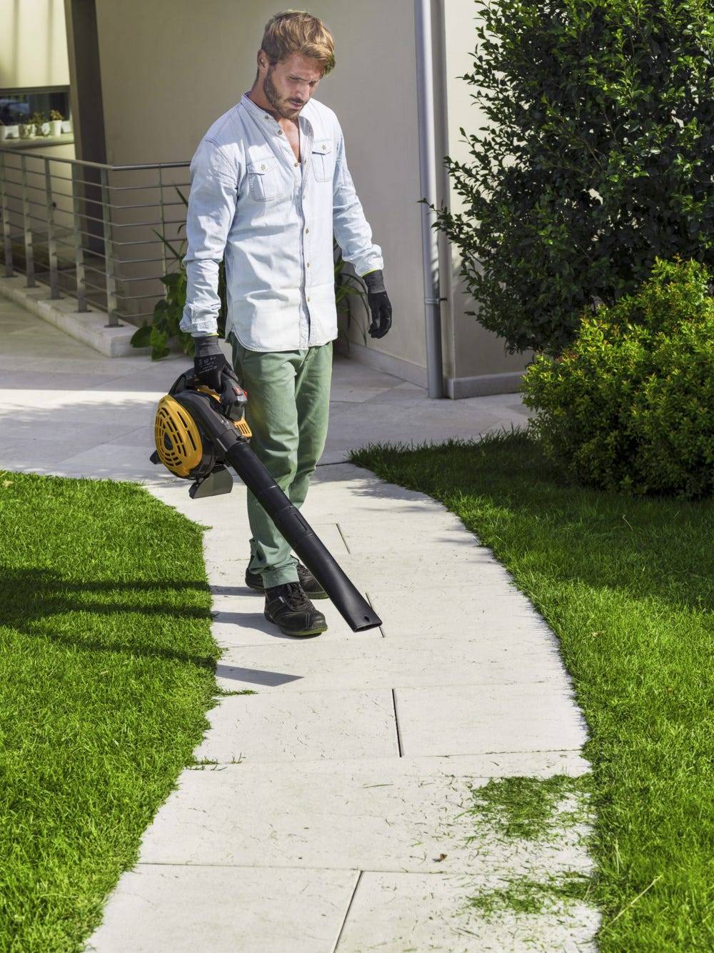 Stiga - Aspirateur et souffleur BL 530 V, moteur 27,6 cc, débit 10,2 m³/min, sac 55 L, lame mulching - STIGA - Image 7