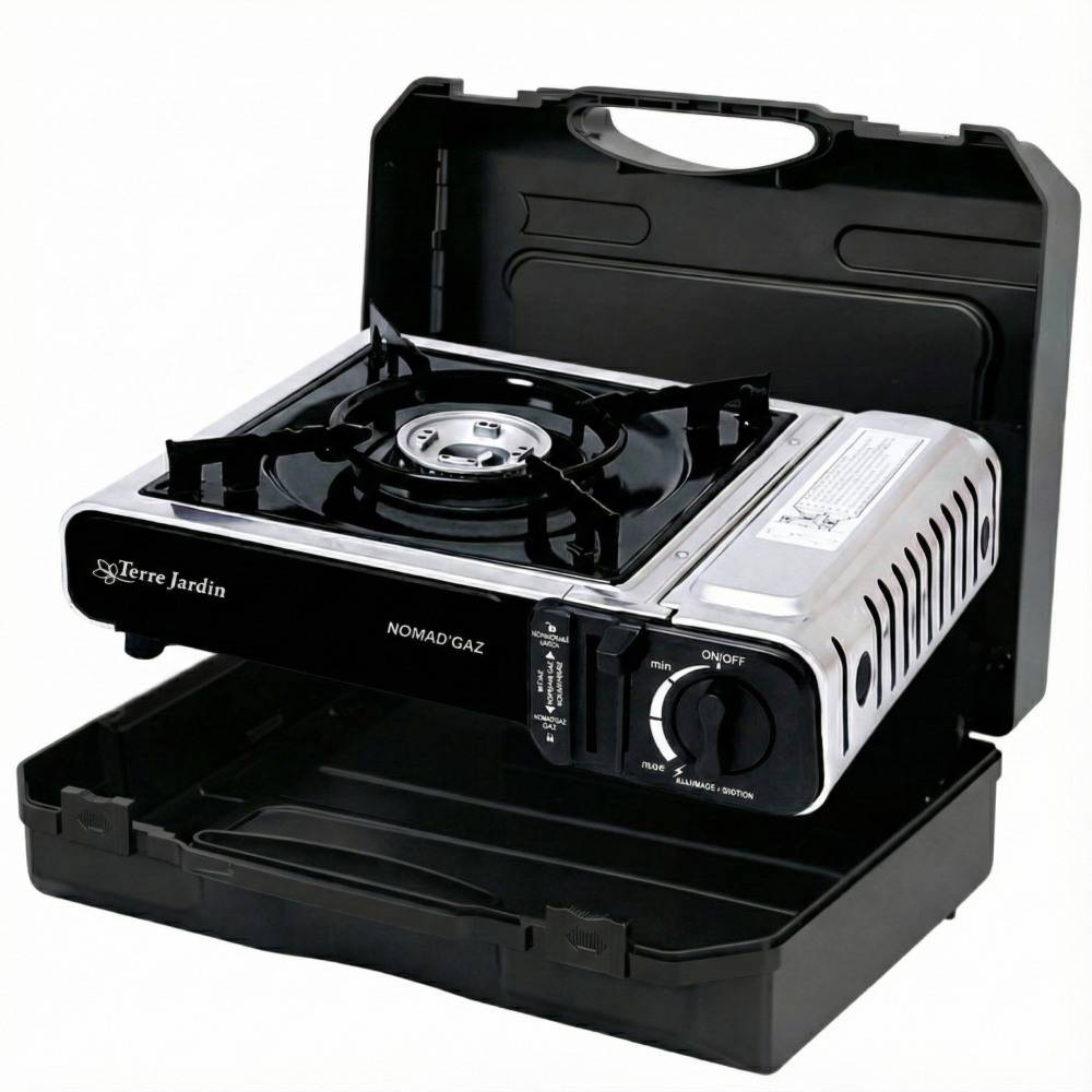 Réchaud à gaz de camping 1 feu avec valisette Nomagaz - Image 4