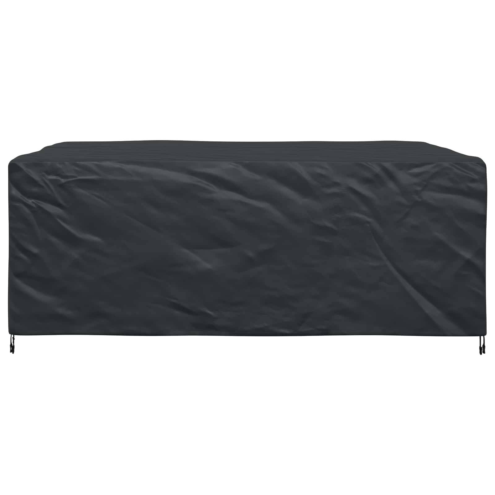 Housse de mobilier tissu 420D noir 250 x 210 x 90 cm - PANGIVO - Image 5