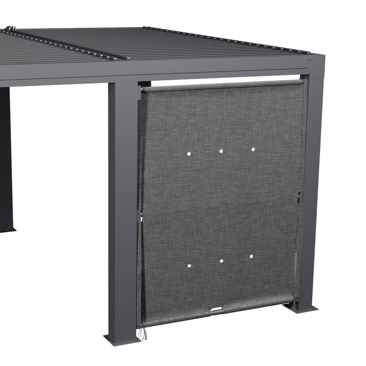 Hesperide - Auvent petit modèle pour pergola bioclimatique "Majaé" 3,6x3,6m - Hespéride - Image 3