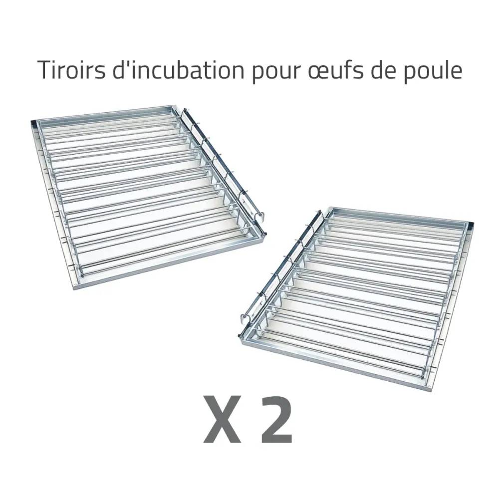 Couveuse + 2 Tiroirs de caille à poule + 2 Paniers d'éclosion MAINO - Image 4