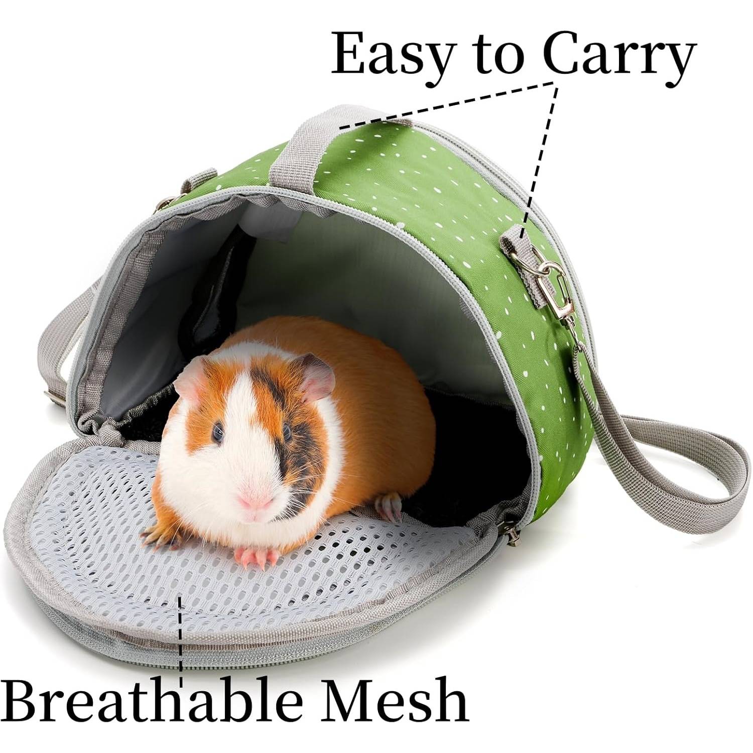 DtopbuyAge - Sac à Dos Portable pour Hamster - Respirant et Léger DtopbuyAge - Image 2