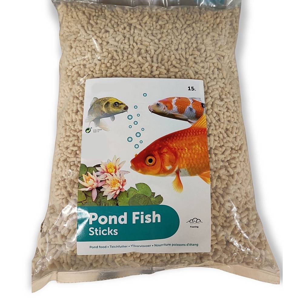Nourriture poisson d'étang, STICKS -1,2 kg. 15 litres - Image 1