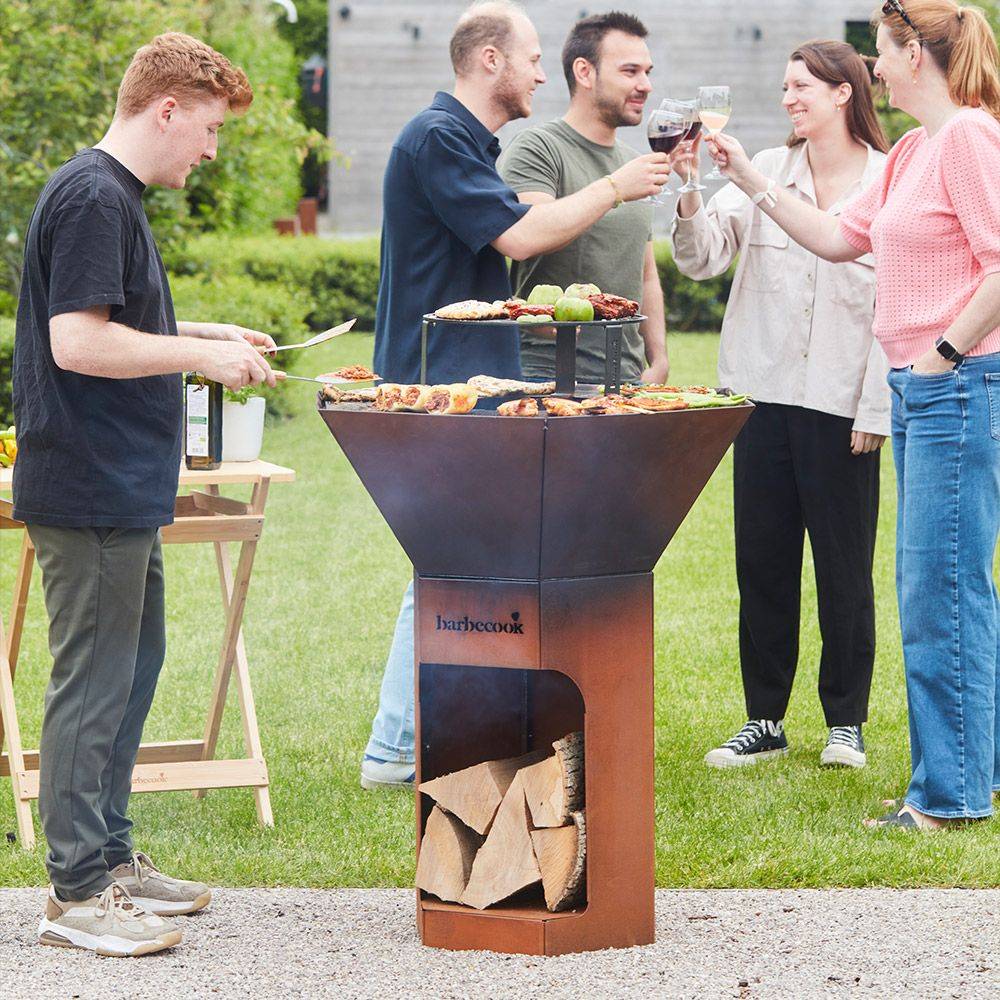 Barbecook - Brasero Nestor Original - Acier corten - Image 2
