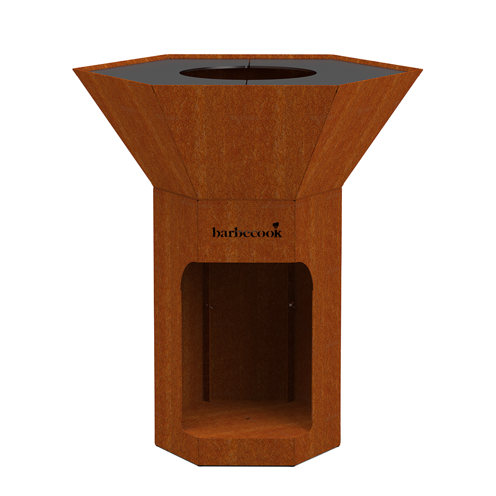 Barbecook - Brasero Nestor Original - Acier corten - Image 1