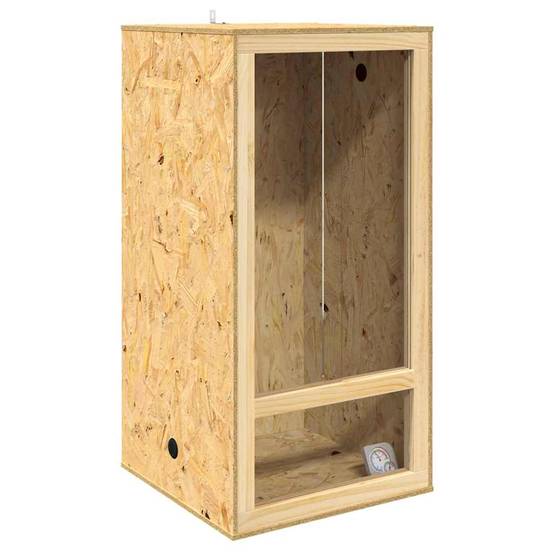 Vidaxl - Terrarium Marron 50 x 50 x 100 cm OSB vidaXL 876732 - Image 2