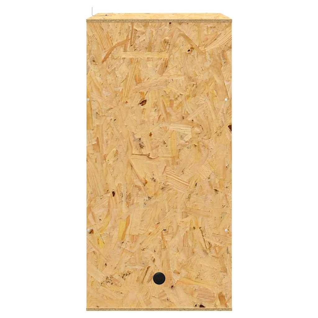 Vidaxl - Terrarium Marron 50 x 50 x 100 cm OSB vidaXL 876732 - Image 8