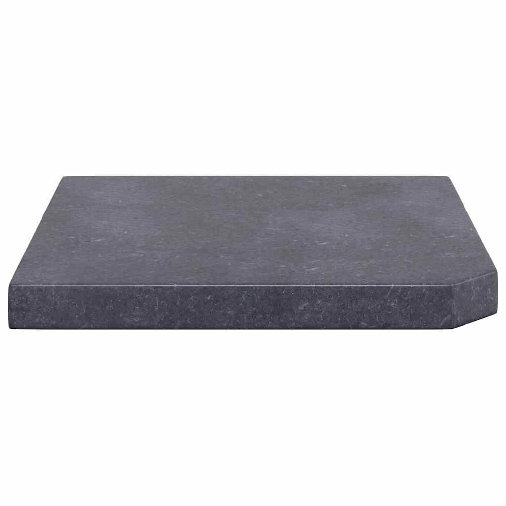 Vidaxl - Plaque de poids de parasol Noir Granite Carré 25 kg vidaXL 313669 - Image 9