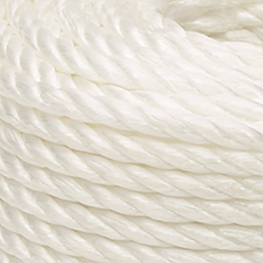 Corde de travail Blanc 12 mm 25 m polypropylène Maison Chic - Image 4
