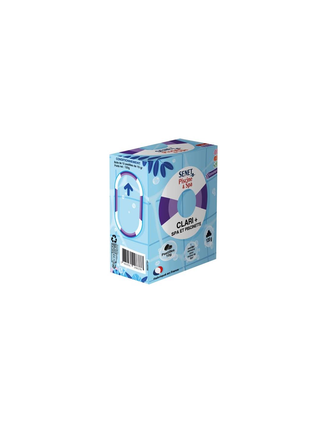 Neka - Clarifiant Eau Spa Et Piscinette - Lot De 12 - Senet