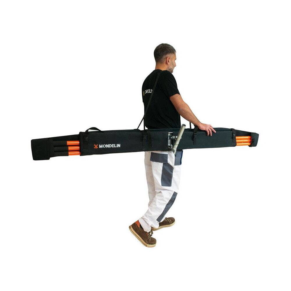 Kit lisseuse articulée + perches avec housse Mondelin - Image 2