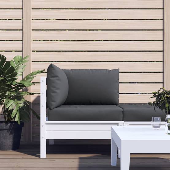 ComfortXL - Set 3 Coussins Canapé Palette Tissu Oxford Imperméable pour Salon de Jardin Anthracite – ComfortXL Outdoor Living - Image 1
