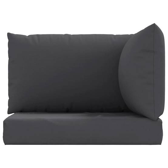 ComfortXL - Set 3 Coussins Canapé Palette Tissu Oxford Imperméable pour Salon de Jardin Anthracite – ComfortXL Outdoor Living - Image 4