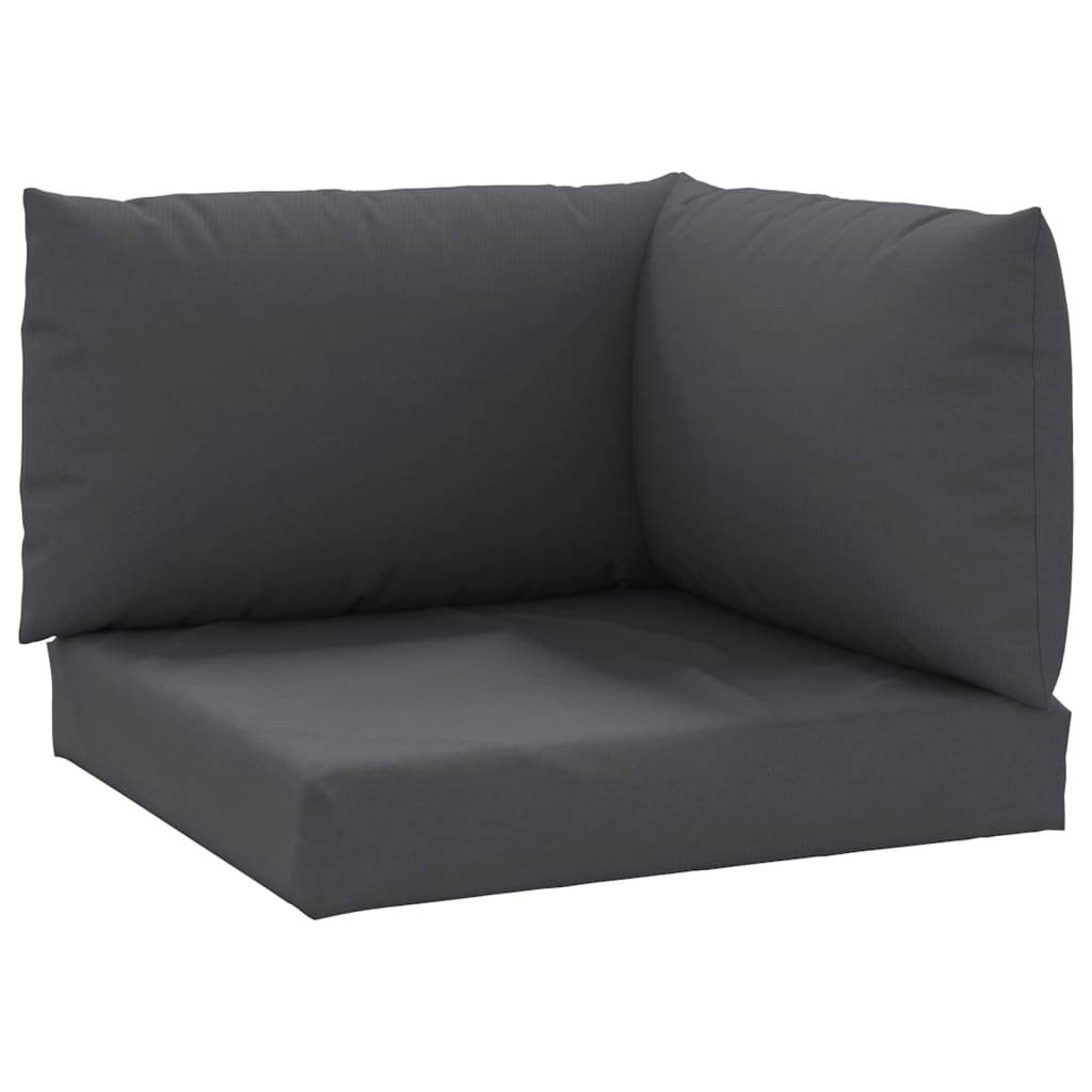 ComfortXL - Set 3 Coussins Canapé Palette Tissu Oxford Imperméable pour Salon de Jardin Anthracite – ComfortXL Outdoor Living - Image 2