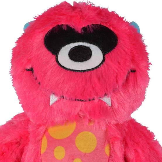 Love Story - Jouet pour Chien "Lilou le Monstre" 31cm Rose - Image 2