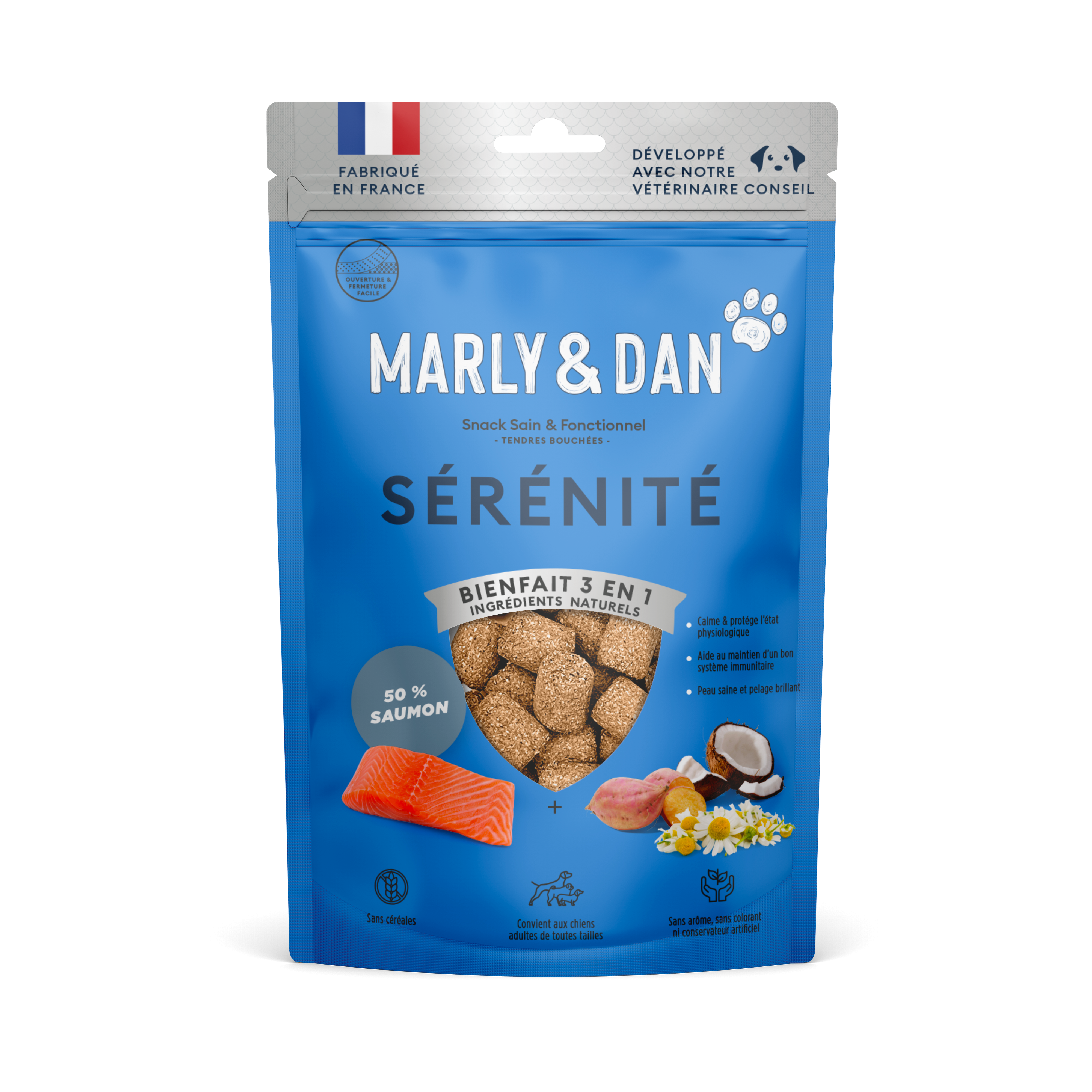 Marly & Dan - Friandises Sans Céréales "Sérénité" pour Chien - Image 1