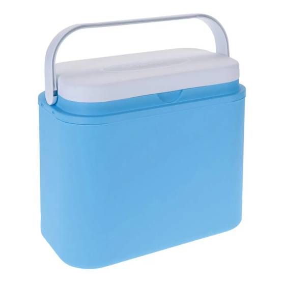 Glacière 10L Bleue - Intérieur Blanc - Plastique Rigide - Image 2