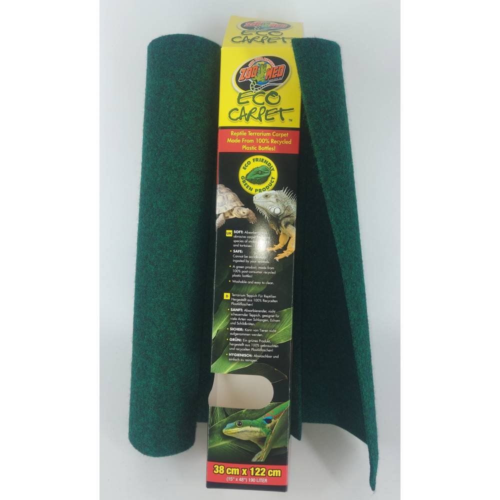 Zoomed - Zoo Med - Tapis pour terrarium 38 x 122 cm 100 % produit recyclées - Image 1