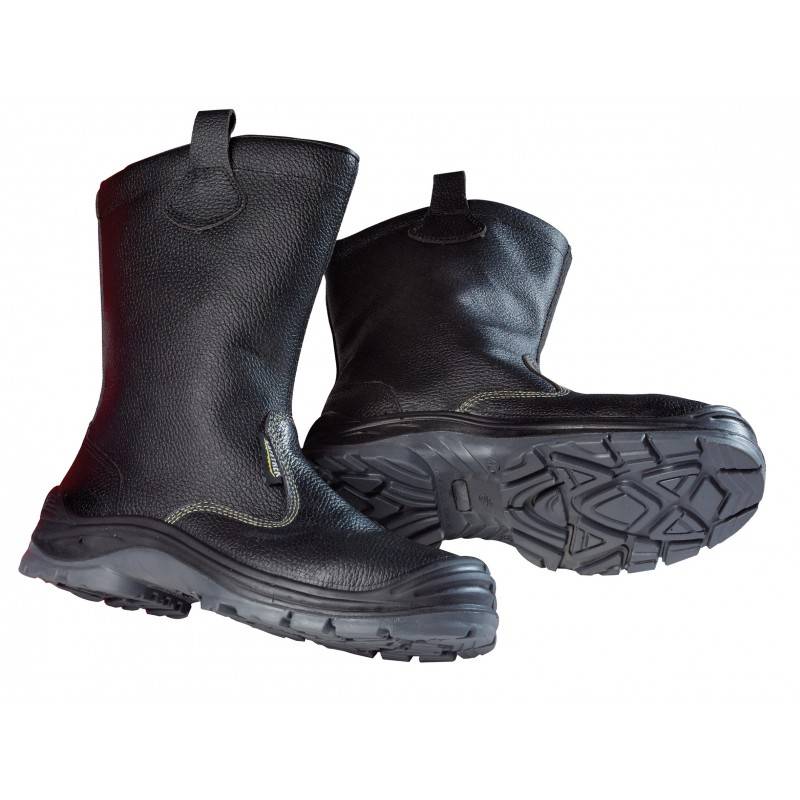 Botte fourrée SINGER Cuir noir S3 SRC - Taille 45 - BREME - Image 2