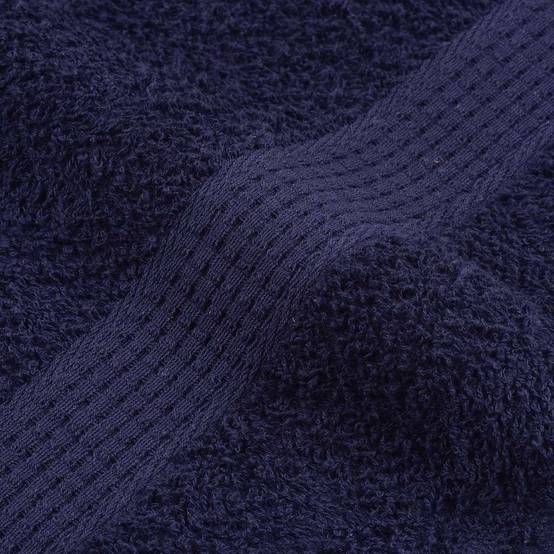 Ensemble de serviettes FROGN 12 pcs bleu marine 360 g/m² Maison Chic - Image 7