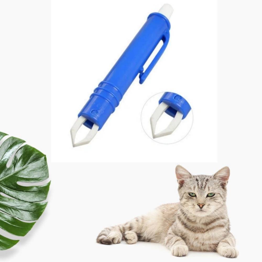 IntiMeg - parasites pour animaux Pince à puces et pennes anti Bleu  IntiMeg - Image 1