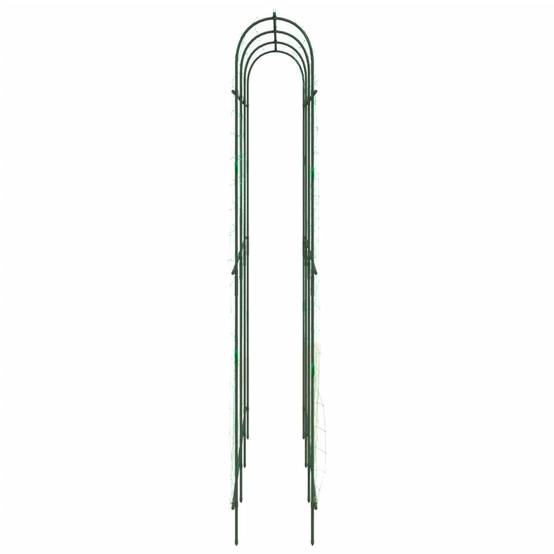 Grillage de jardin - Clôture à treillis - Treillis de jardin pour plantes grimpantes 4 pcs forme en U - Image 6
