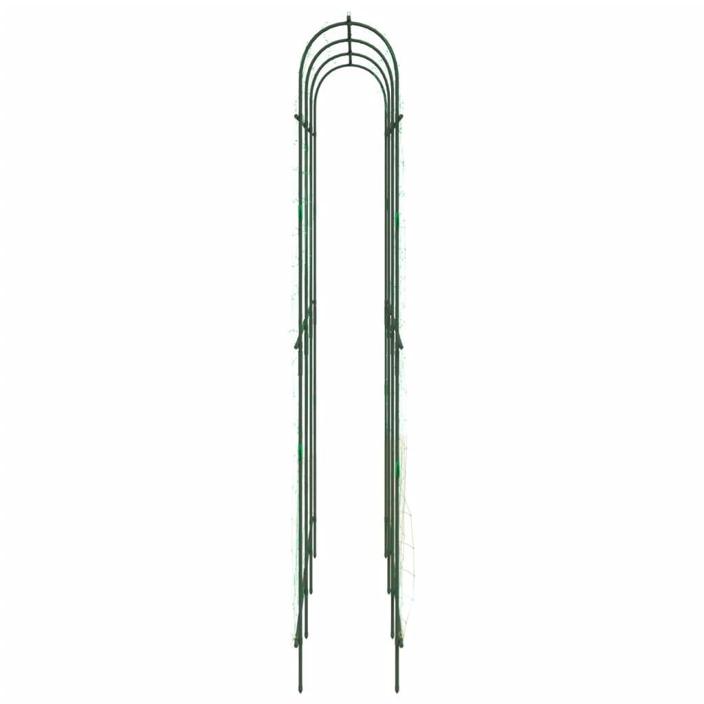 Grillage de jardin - Clôture à treillis - Treillis de jardin pour plantes grimpantes 4 pcs forme en U - Image 6