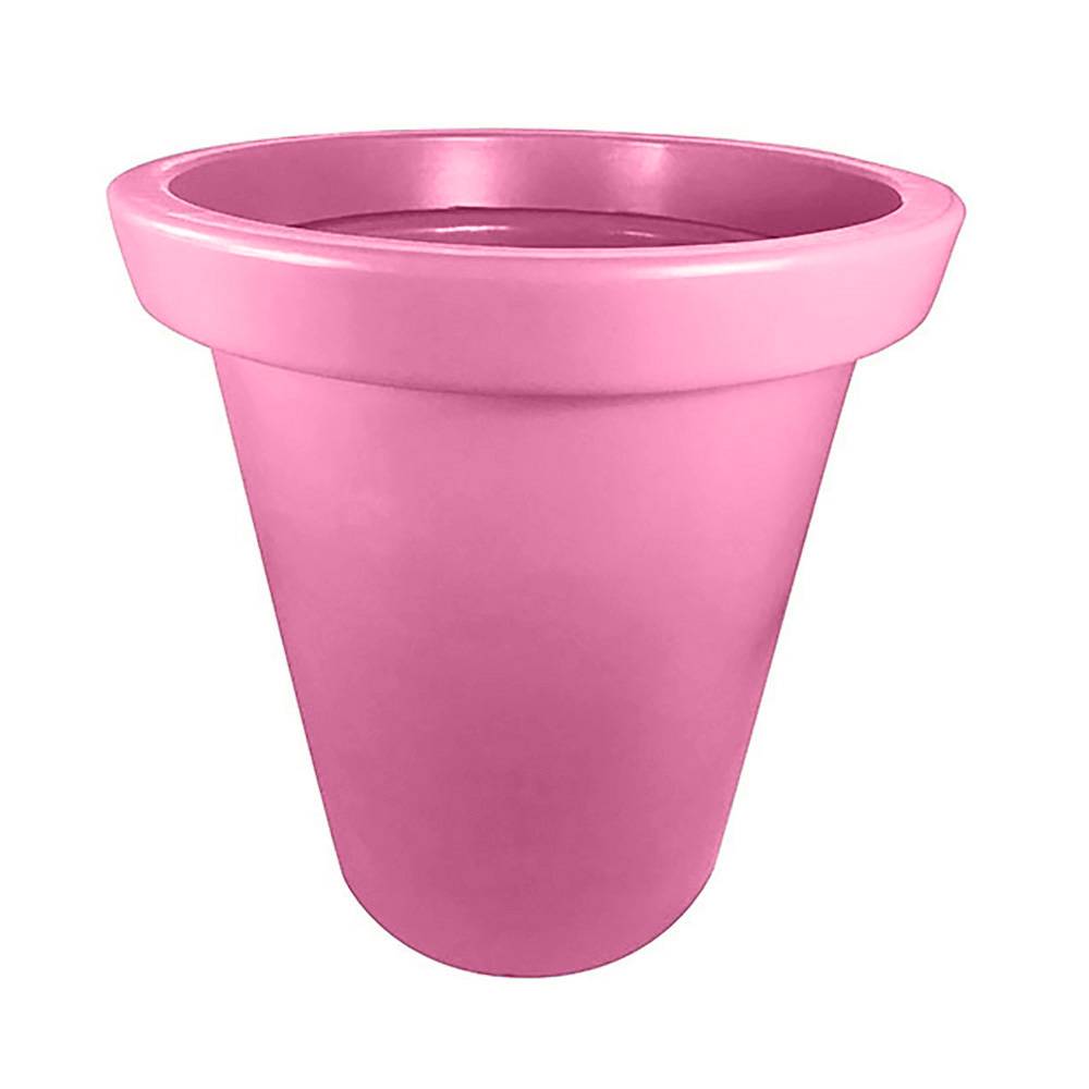 Pot de fleurs rond xxl delight 760l-lot de 2 - plast'up rotomoulage - Image 2