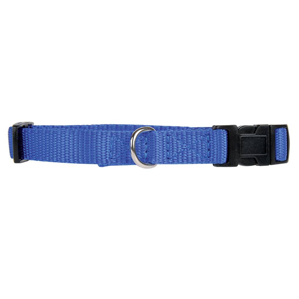 Zolux - collier nylon  30 - 40  cm x 15 mm Bleu. pour chien. - Image 2