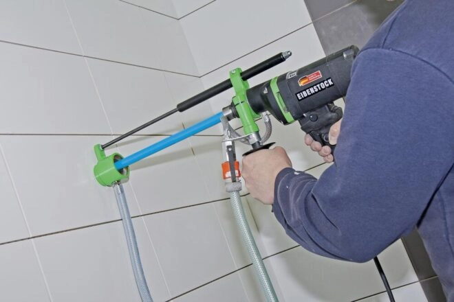 Carotteuse portative à eau D.68mm pour carrelage DIAM - END1550P - Image 4