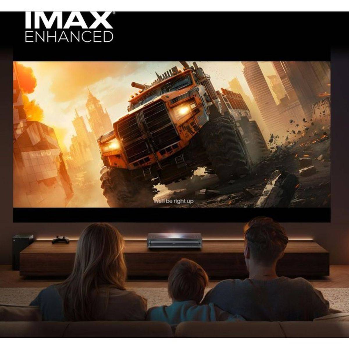 Projecteur laser à focale ultra courte Hisense PX3-PRO Ultra HD 4K, 2700 ANSI, 80 à 150 po - Hisense - Image 9