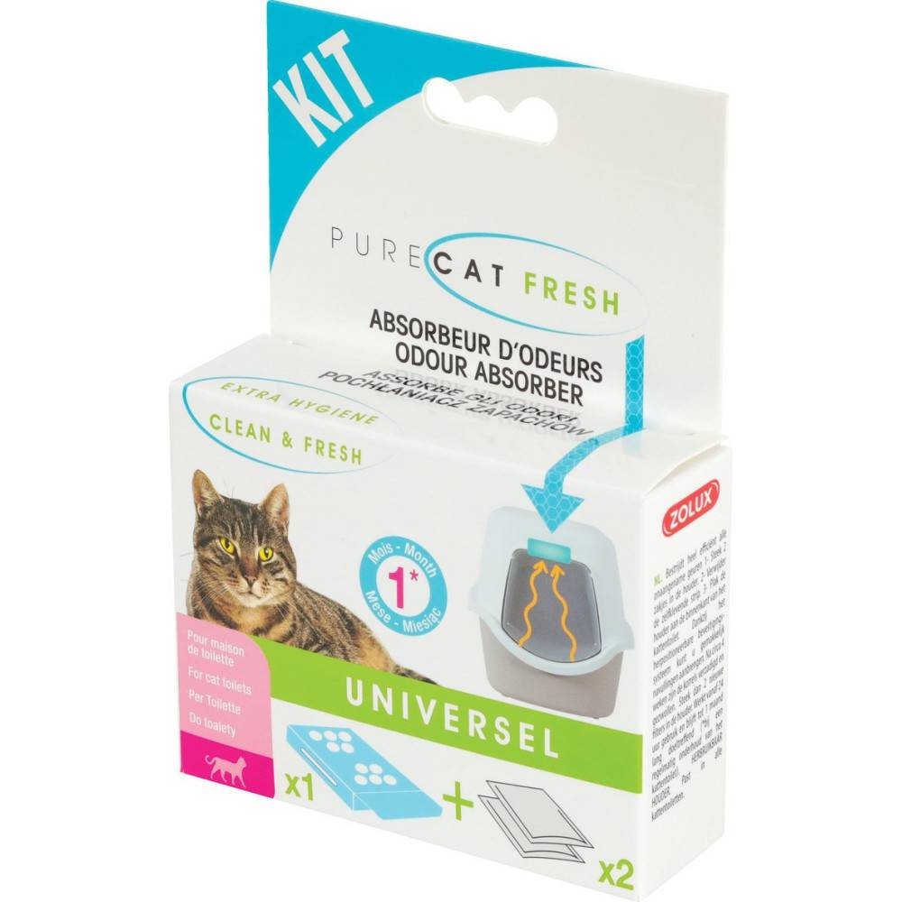 animallparadise - Filtre Anti-odeurs pour maison de toilette de chat - Image 2
