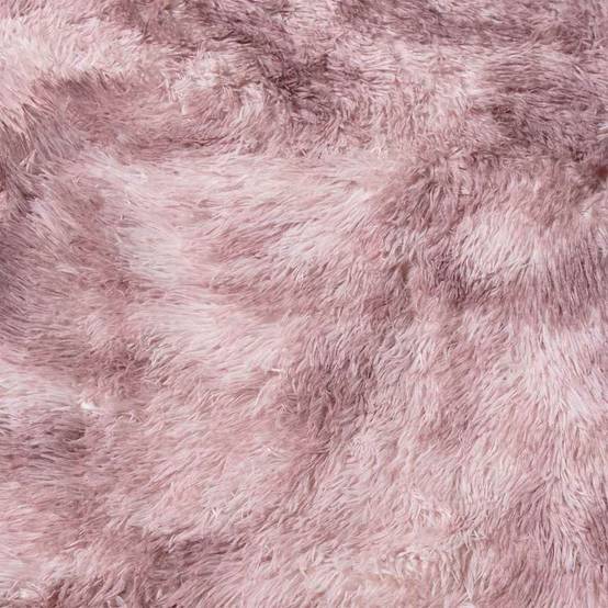 Tapis Moelleux à Poils Longs en Polyester pour Chambre d'Enfant Salon Rose Poudré 200x290 cm – ComfortXL Outdoor Living - Image 9