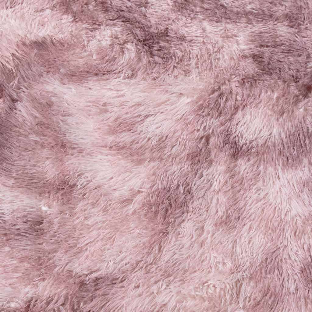 Tapis Moelleux à Poils Longs en Polyester pour Chambre d'Enfant Salon Rose Poudré 200x290 cm – ComfortXL Outdoor Living - Image 9