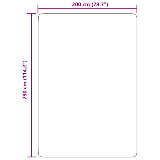 Tapis Moelleux à Poils Longs en Polyester pour Chambre d'Enfant Salon Rose Poudré 200x290 cm – ComfortXL Outdoor Living - Image 10