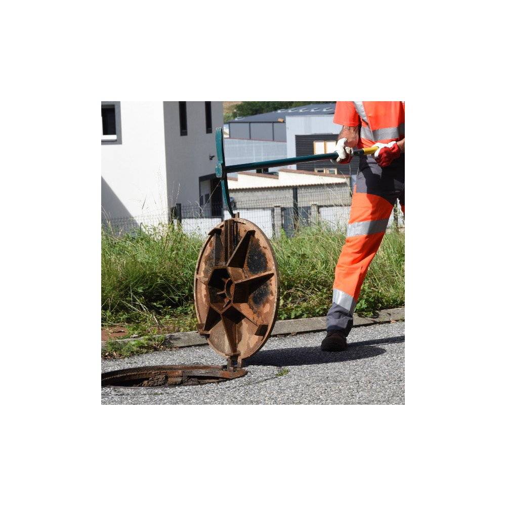 Pioche d'égoutier + poignée ergonomique batipro - Leborgne - Image 2