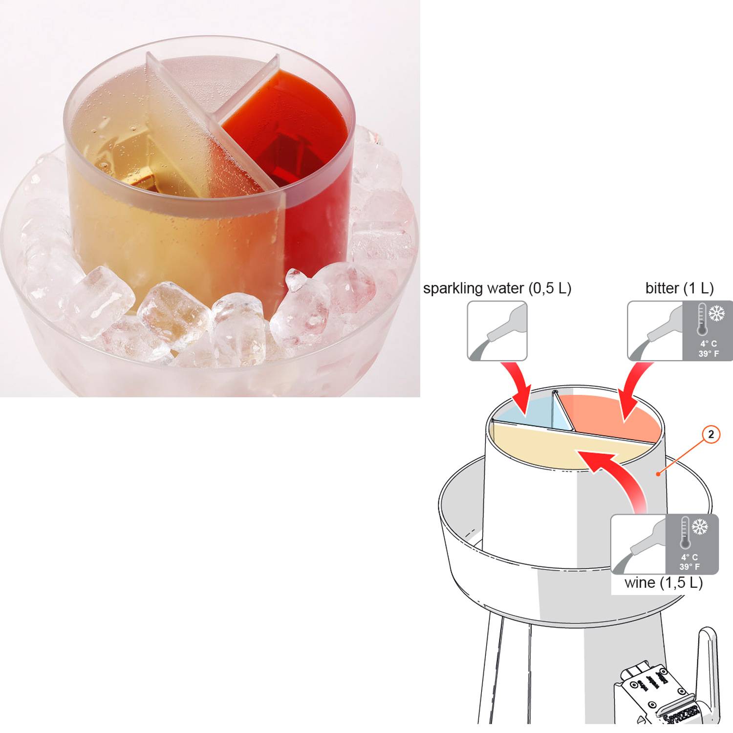 Distributeur Sprizzer Nero preparez un Aperol Spritz en seulement 5 secondes - Image 7