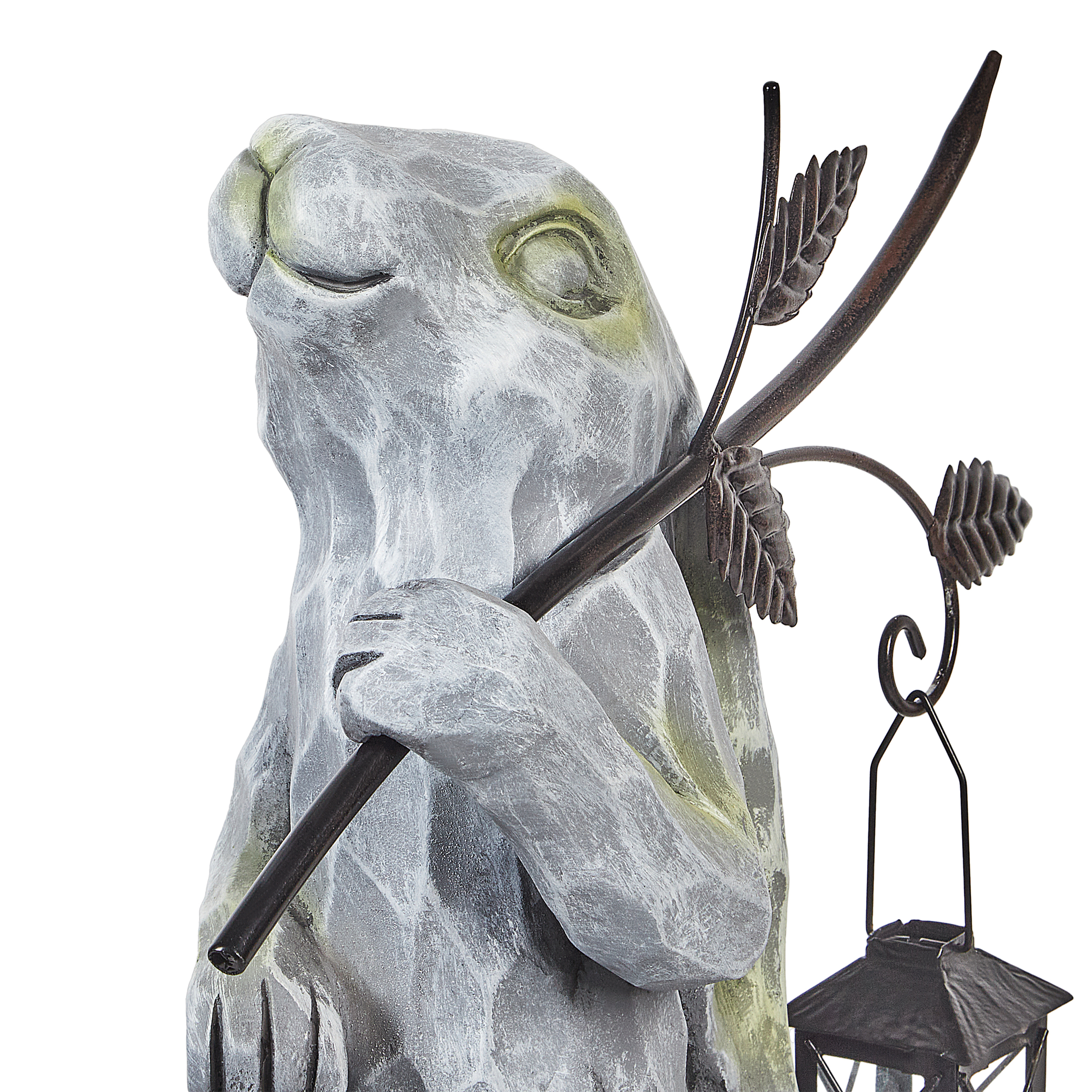 Statue de jardin Oxyde de magnésium Gris NOLAY - Beliani - Image 5