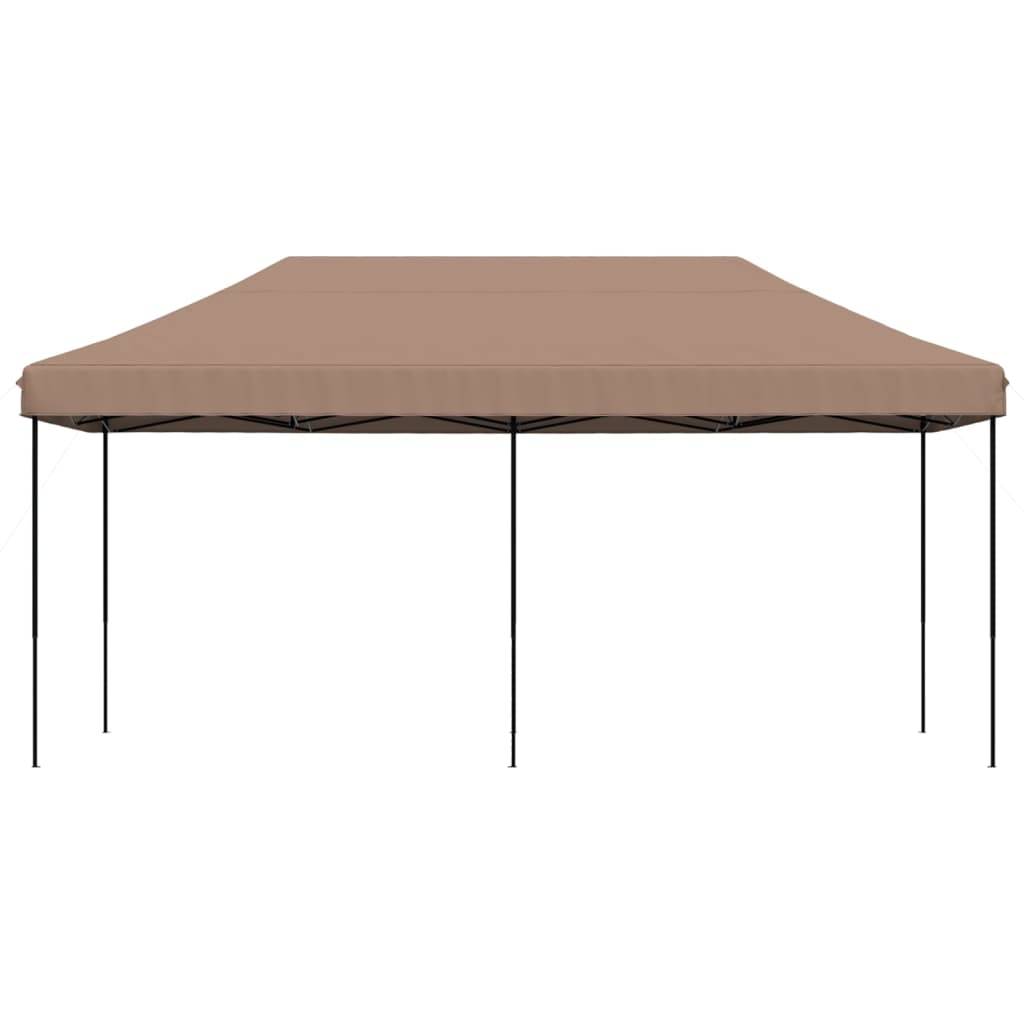 Barnum Professionnel Pliable 6x3 m Acier Tente de Marché Robuste Marron – ComfortXL Outdoor Living - Image 3