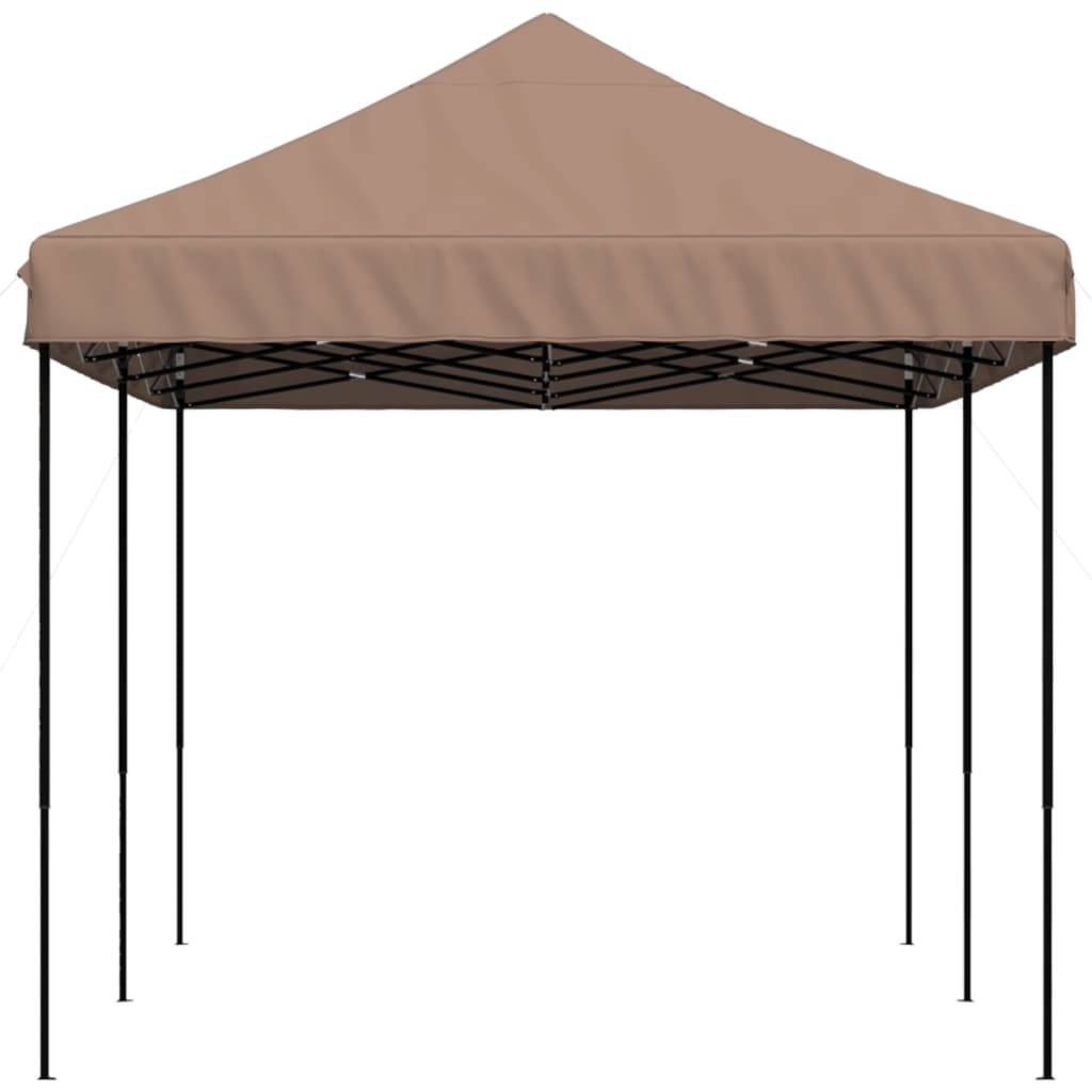 Barnum Professionnel Pliable 6x3 m Acier Tente de Marché Robuste Marron – ComfortXL Outdoor Living - Image 4