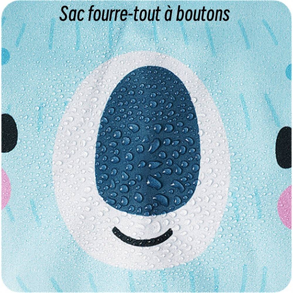 Sac à Langer Imperméable 30x40 cm - Double Compartiment Zip - Organisation Hygiénique pour Couches - Lytech - Image 5