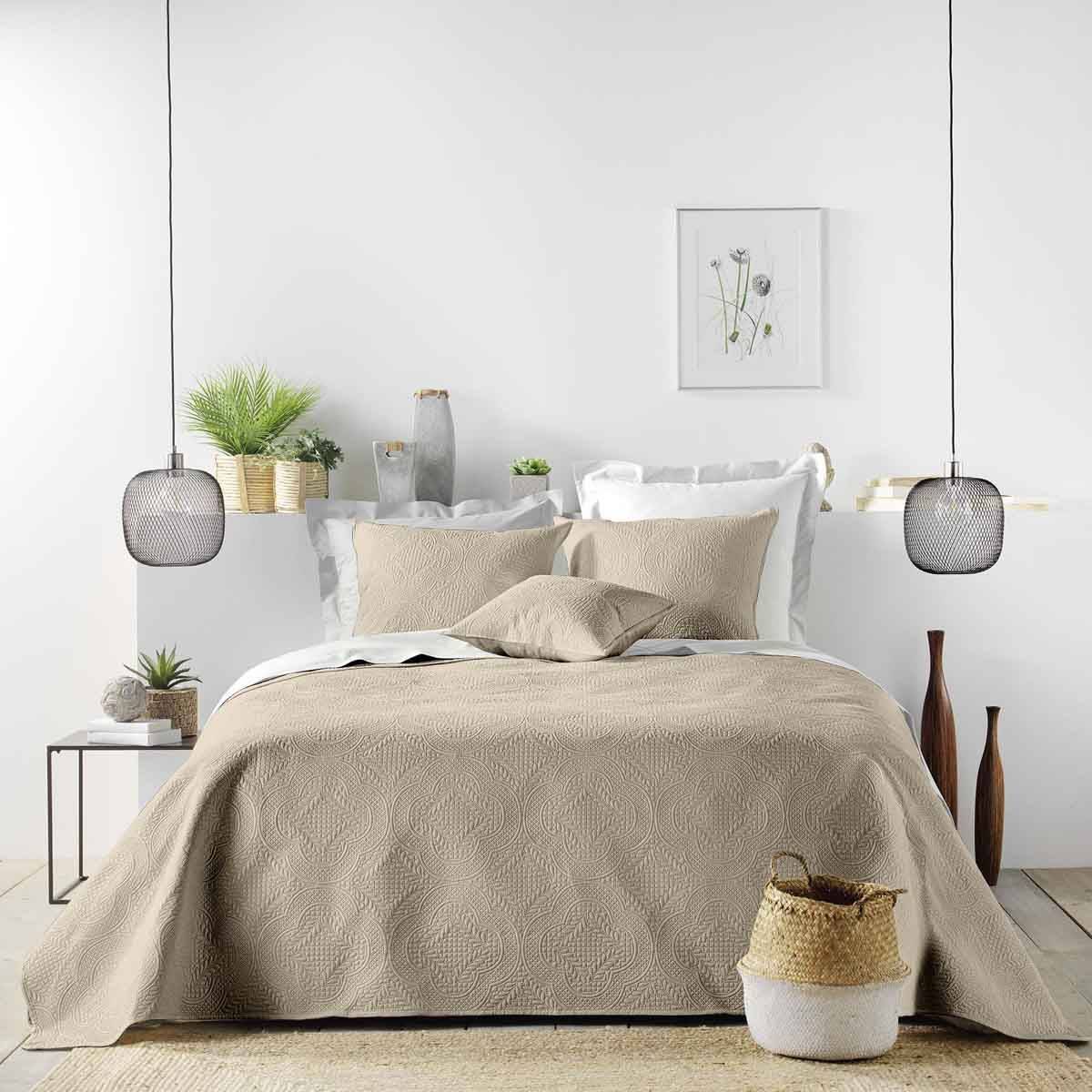 Housse de Coussin "Romane" 40x40cm Naturel - Image 4