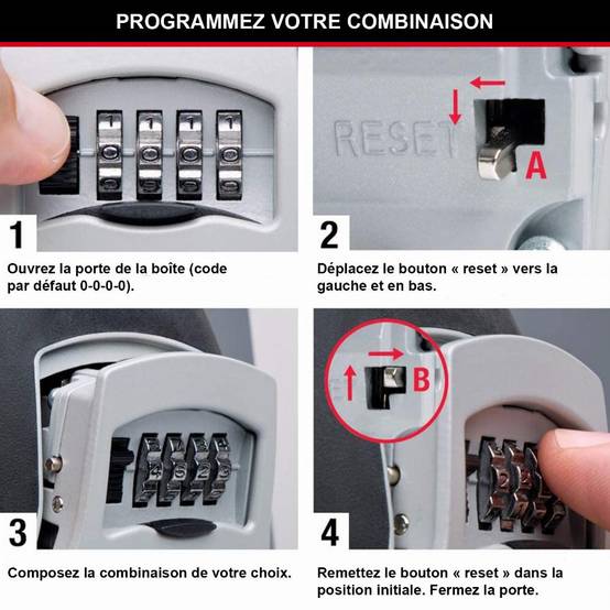 Master Lock - Boite à clés XL MASTERLOCK Fixation murale - 5403EURD - Image 7
