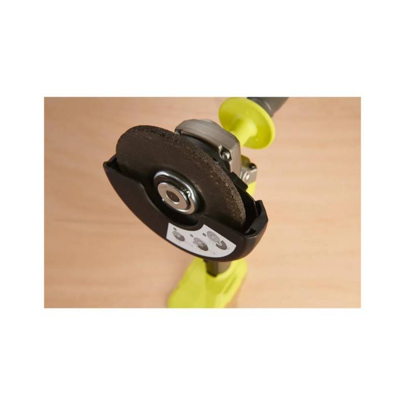 Ryobi - Meuleuse d'angle RYOBI 18V One+ Brushless RAG18BL - 125mm - Batterie 4,0Ah et chargeur - Lot de 6 disques - Image 7