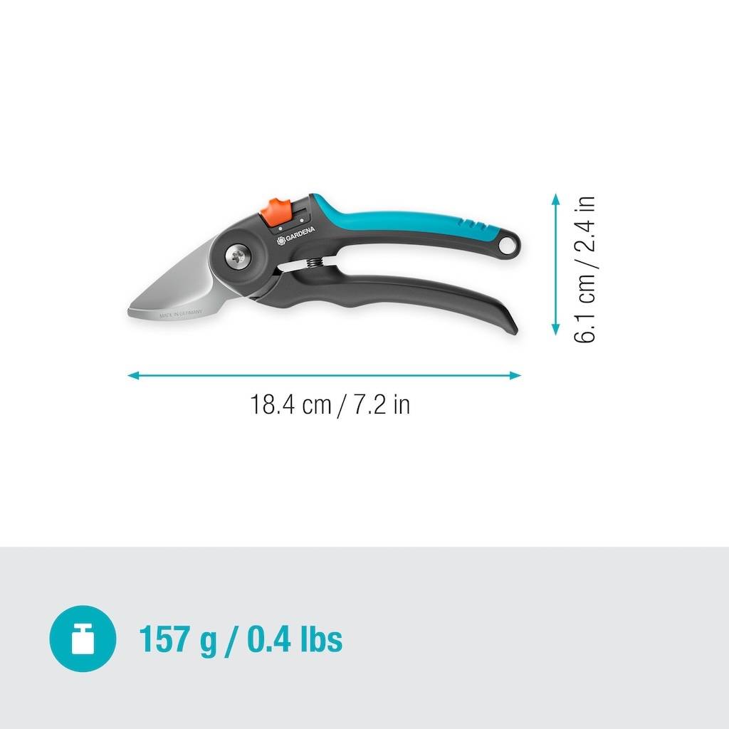 Gardena - Sécateur de jardin – PremiumCut – Bois vert Ø 22 mm – Lames PowerCoating - Image 4
