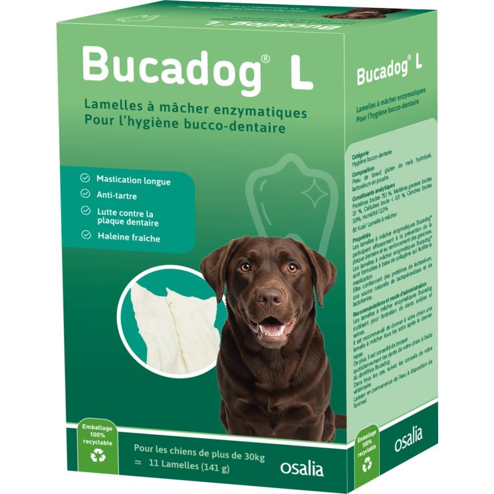 Bucadog Lamelles Dentaires Chien OSALIA 224gr - Image 3