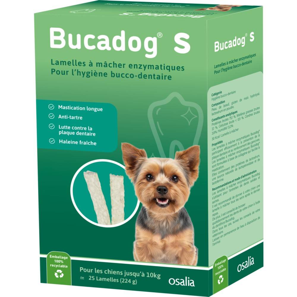 Bucadog Lamelles Dentaires Chien OSALIA 224gr - Image 1