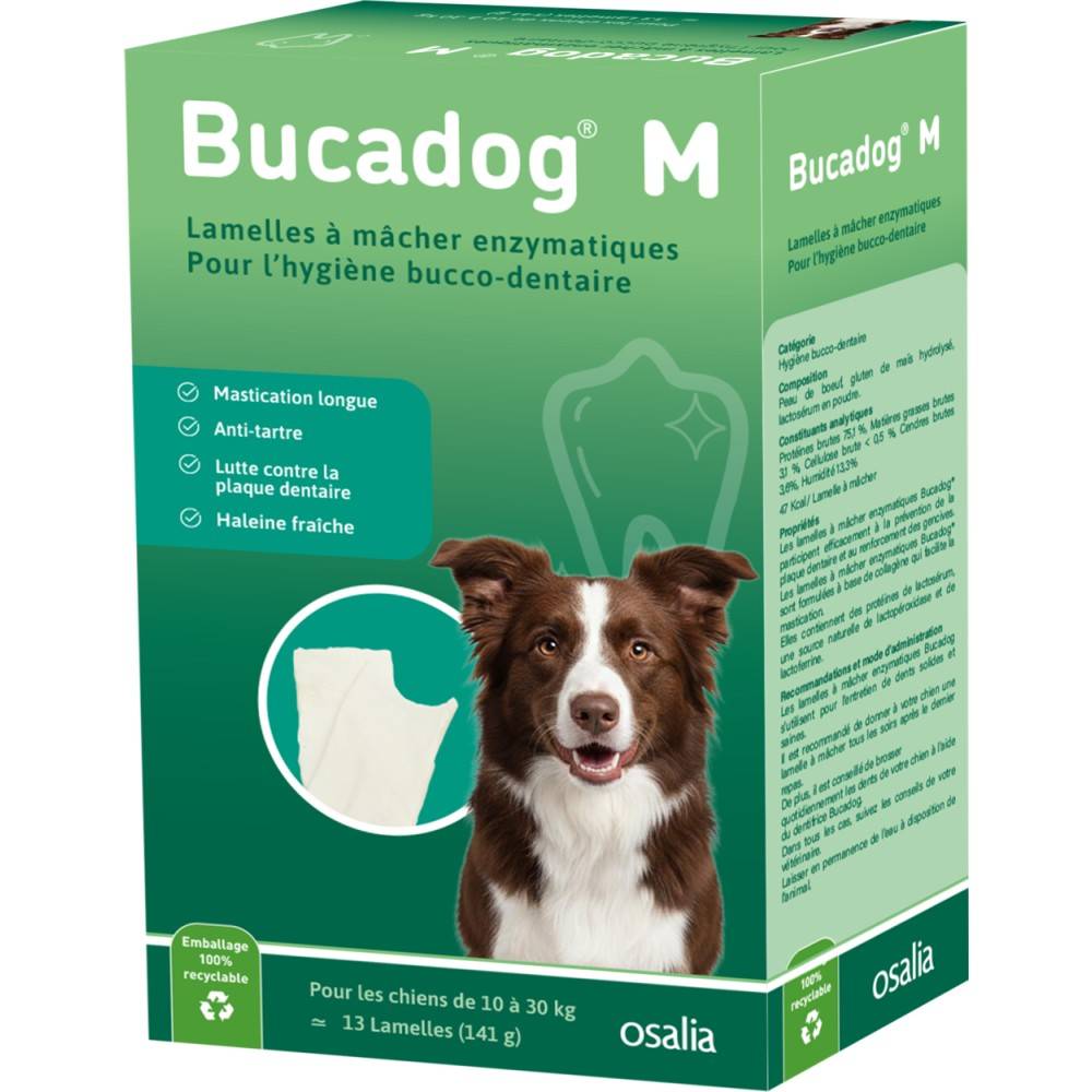 Bucadog Lamelles Dentaires Chien OSALIA 224gr - Image 2