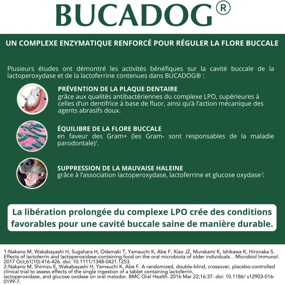 Bucadog Lamelles Dentaires Chien OSALIA 224gr - Image 4